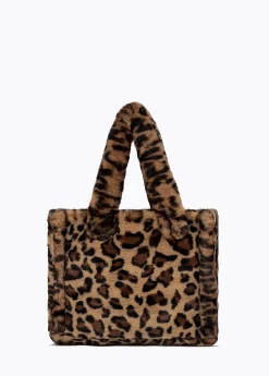 ANIMALIER PRINT SHOPPER BAG