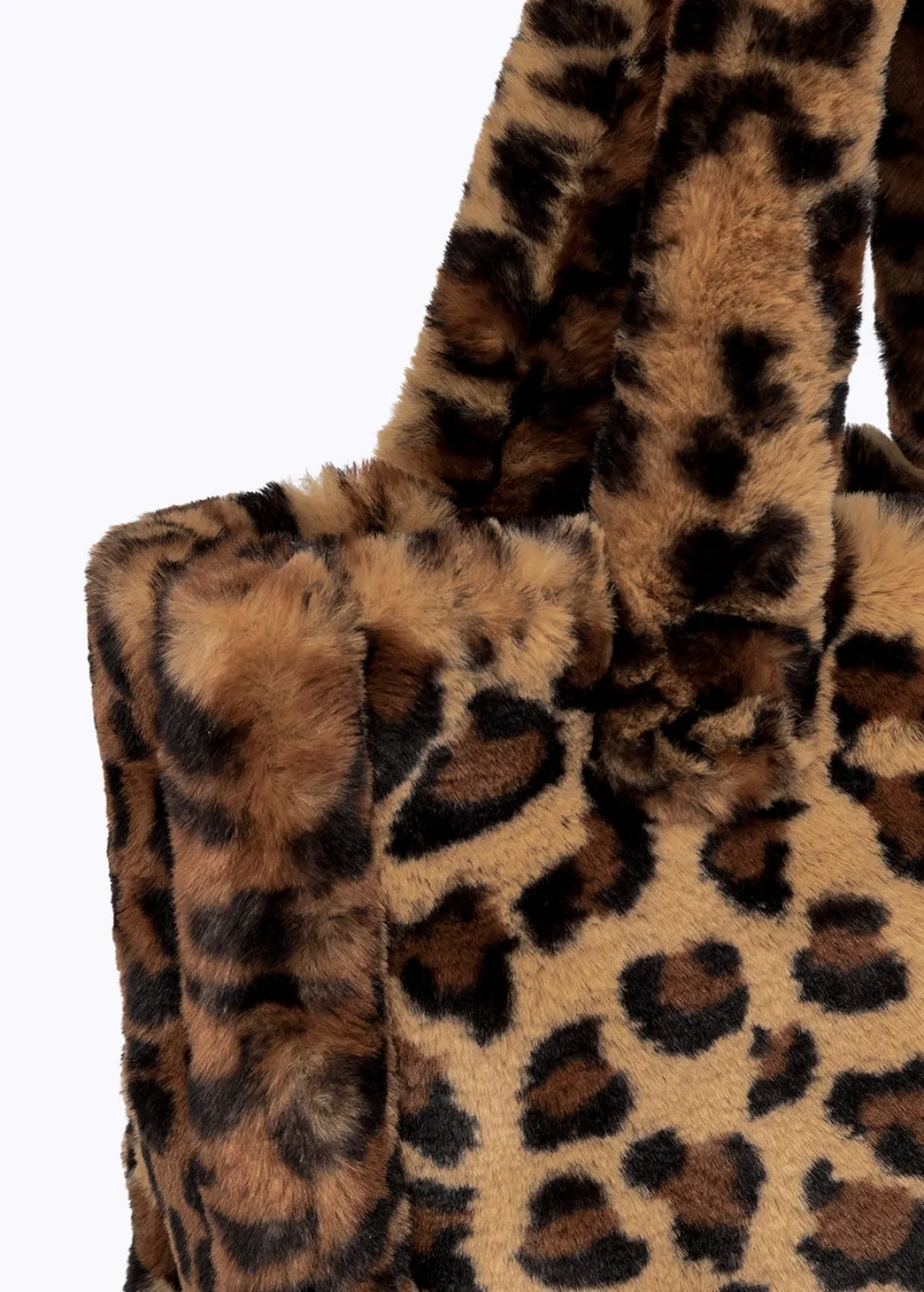 ANIMALIER PRINT SHOPPER BAG