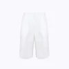 BERMUDA SHORTS IN LINEN BLEND
