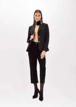 BLAZER IN STRETCH CRÊPE