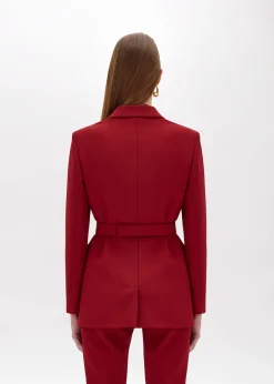 BLAZER IN STRETCH CRÊPE