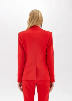 BLAZER IN STRETCH CRÊPE