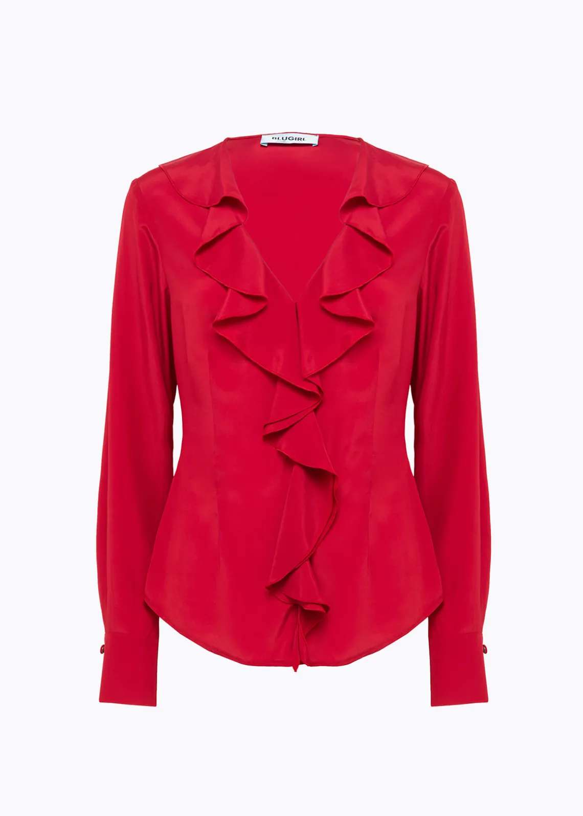 BLOUSE IN CRÊPE DE CHINE