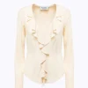 BLOUSE IN CRÊPE DE CHINE
