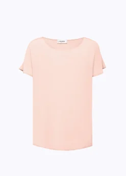 Blouse in silk crêpe de Chine