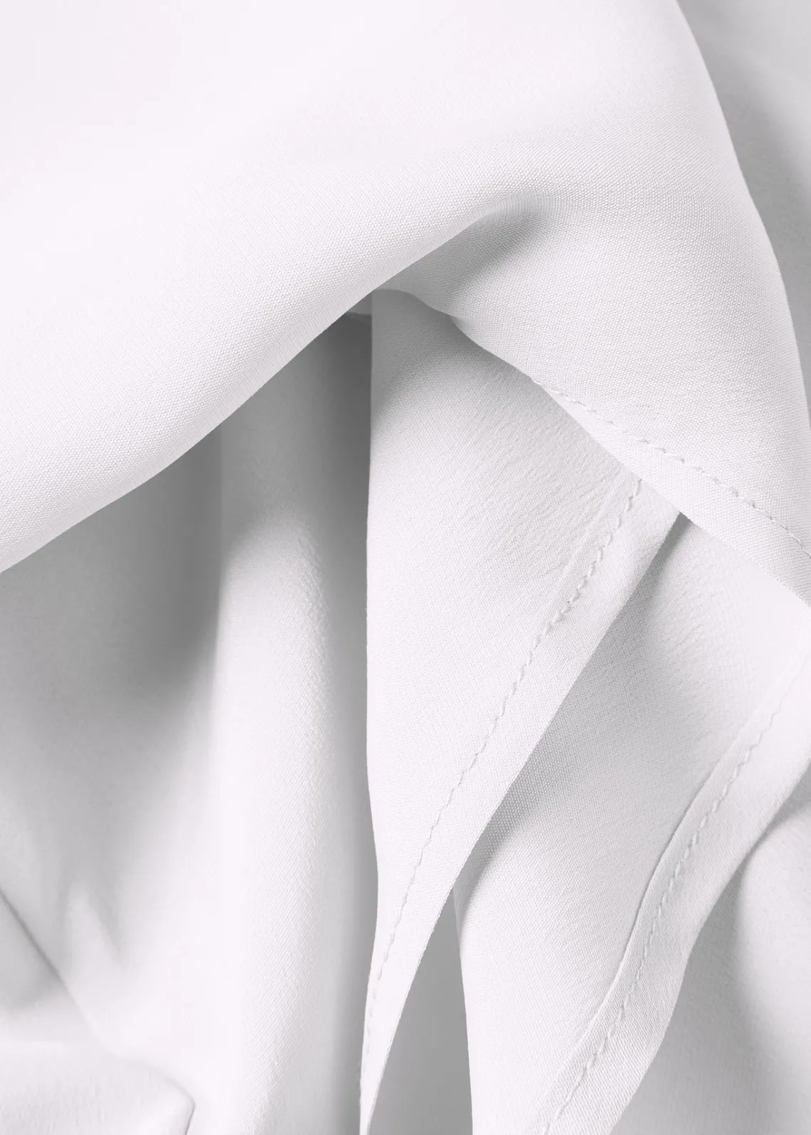 Blouse in silk crêpe de Chine