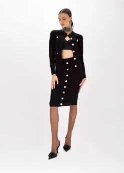 CARDIGAN WITH GOLD-TONE BUTTONS