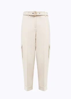CARGO PANTS IN STRETCH WOOL CADY
