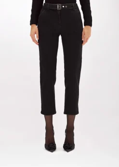 CARROT FIT JEANS IN STRETCH DENIM