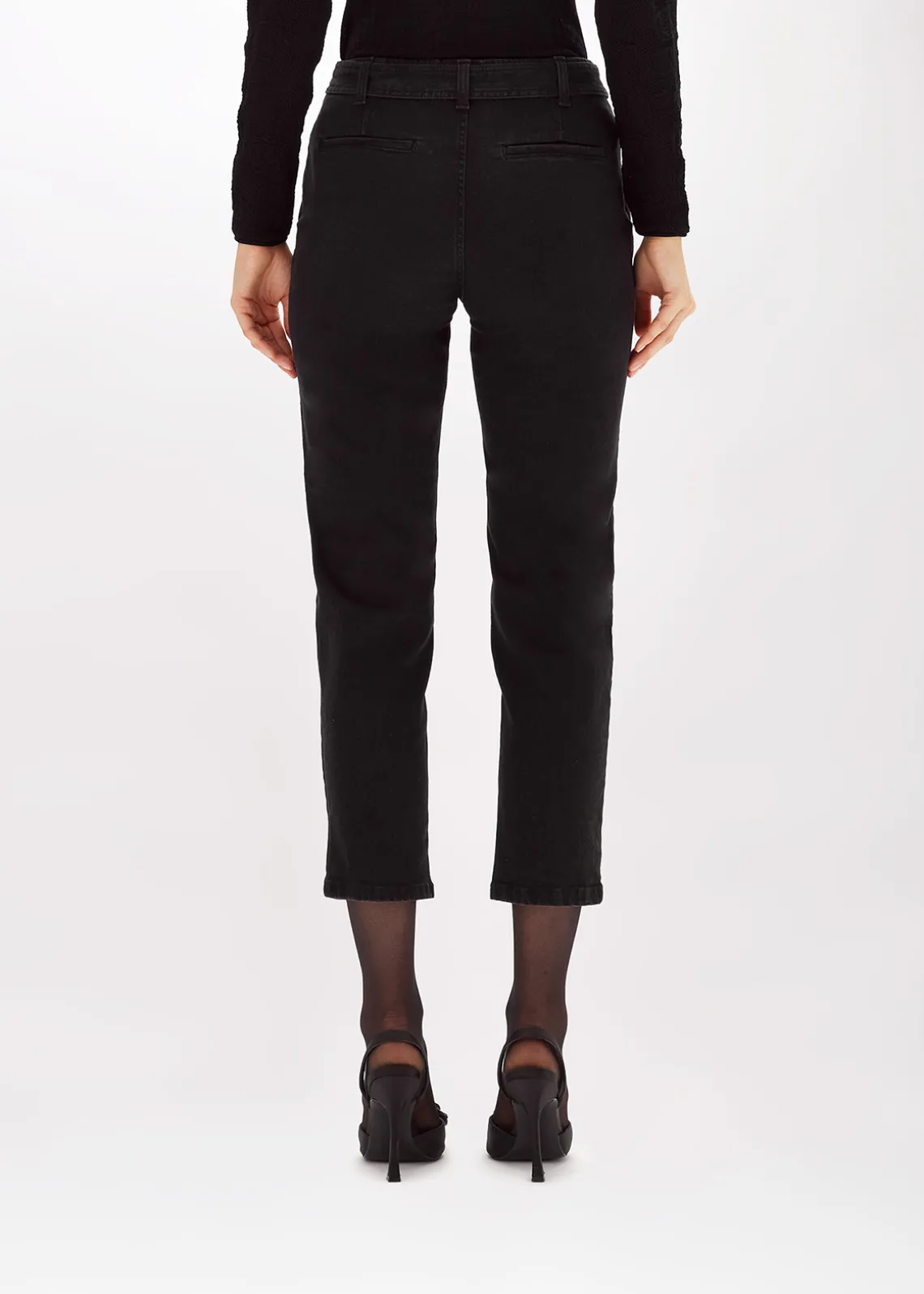 CARROT FIT JEANS IN STRETCH DENIM