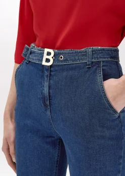 CARROT FIT JEANS IN STRETCH DENIM
