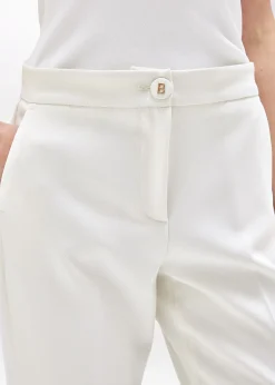 CIGARETTE PANTS IN LIGHT CRÊPE