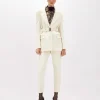 CIGARETTE PANTS IN STRETCH CRÊPE