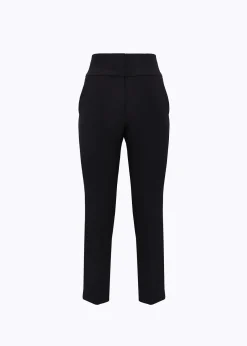 CIGARETTE PANTS IN STRETCH CRÊPE