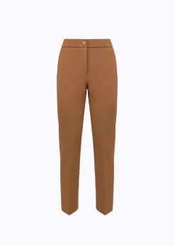 CIGARETTE PANTS IN STRETCH CRÊPE