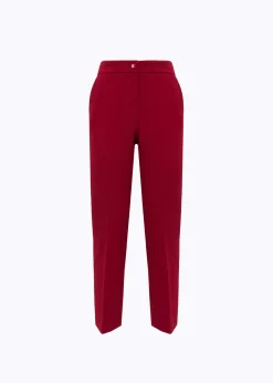 CIGARETTE PANTS IN STRETCH CRÊPE