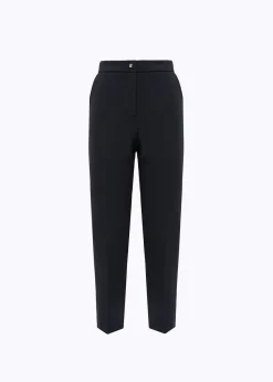 CIGARETTE PANTS IN STRETCH CRÊPE