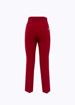 CIGARETTE PANTS IN STRETCH CRÊPE