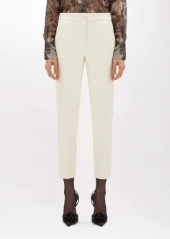 CIGARETTE PANTS IN STRETCH CRÊPE