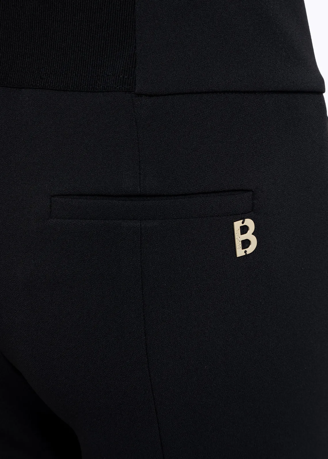 CIGARETTE PANTS IN STRETCH CRÊPE