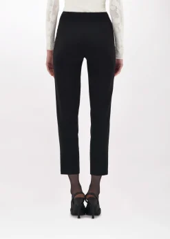 CIGARETTE PANTS IN WOOL CADY