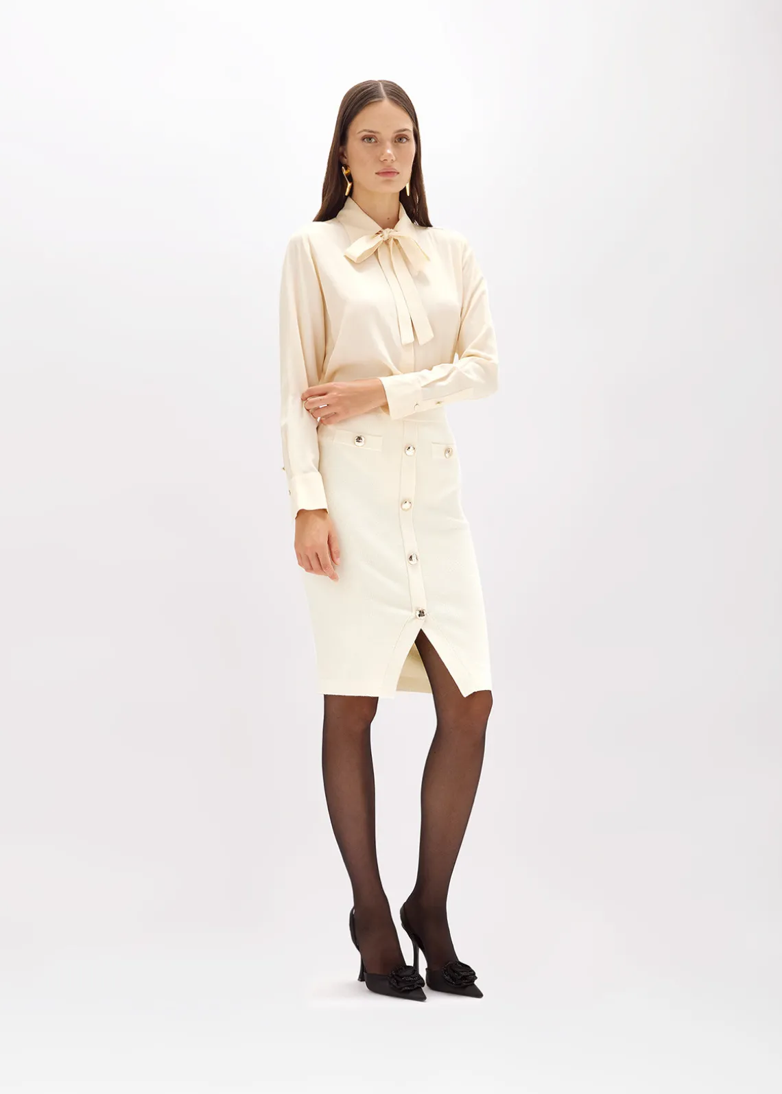CRÊPE DE CHINE SHIRT