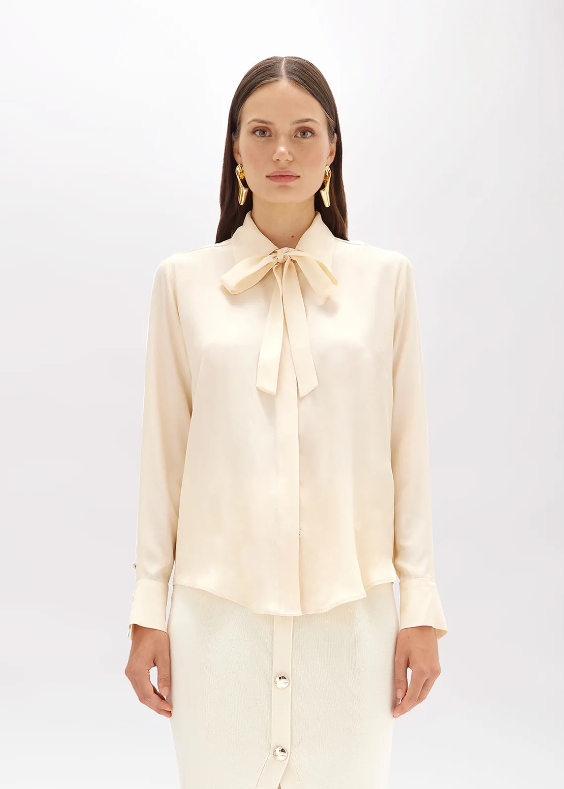 CRÊPE DE CHINE SHIRT