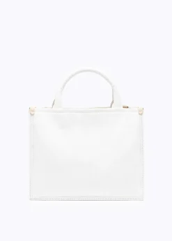 DENIM BAG WITH ROSE