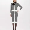DOUBLE-FACE KNIT SKIRT