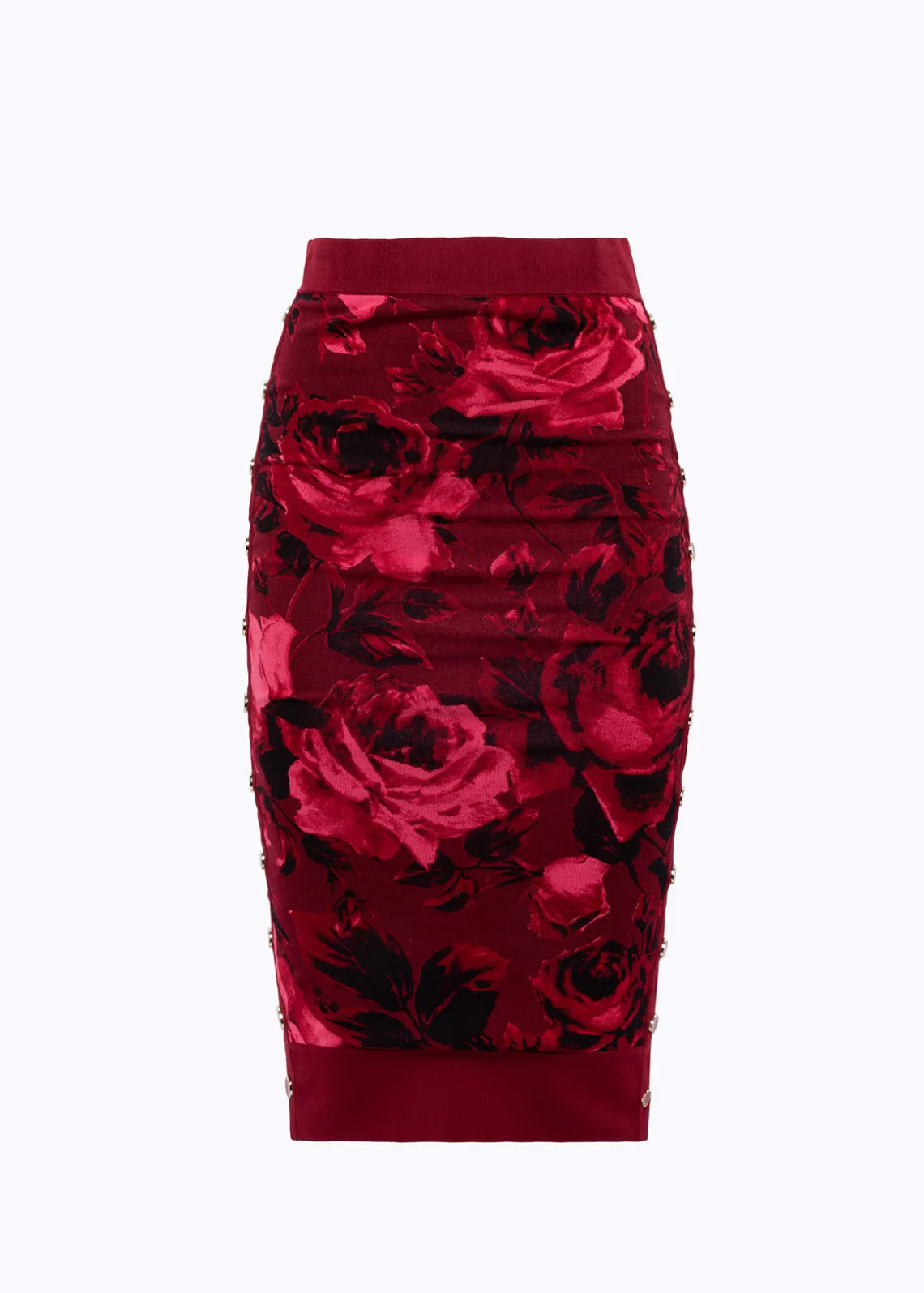 DOUBLE-FACE KNIT SKIRT