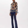 Embroidered tulle Blouse