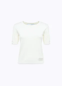 FITTED SWEATER IN VISCOSE BLEND