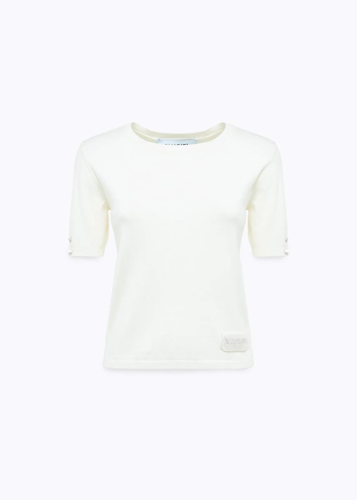 FITTED SWEATER IN VISCOSE BLEND