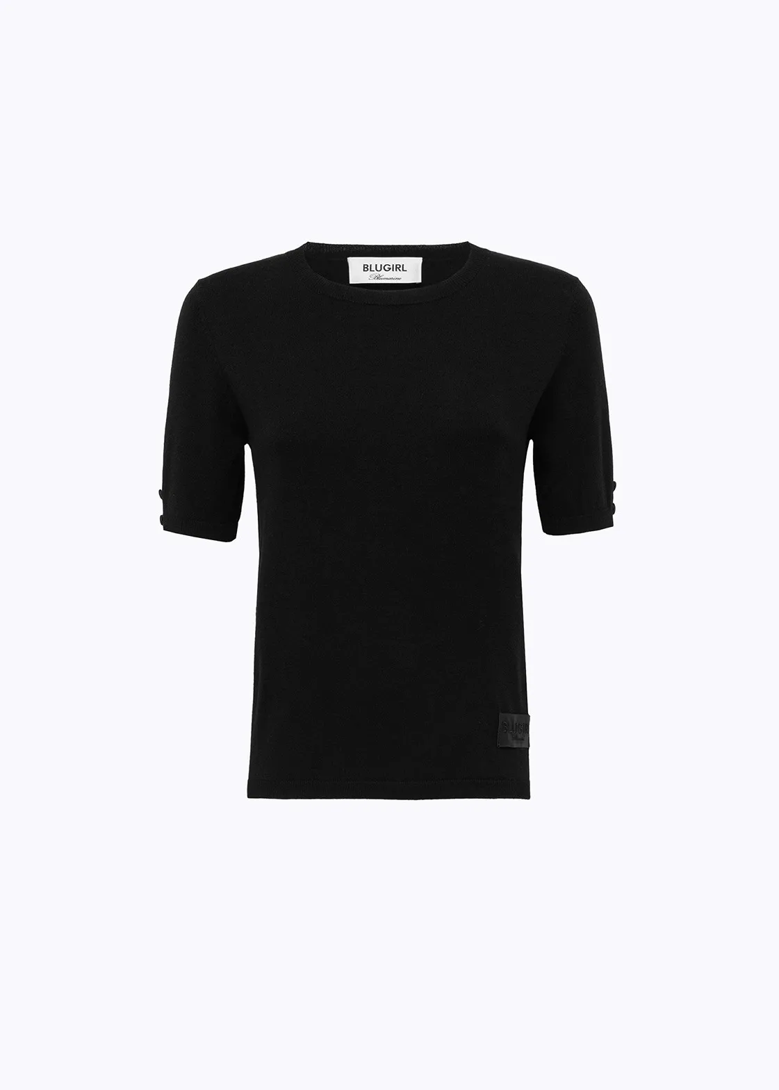 FITTED SWEATER IN VISCOSE BLEND