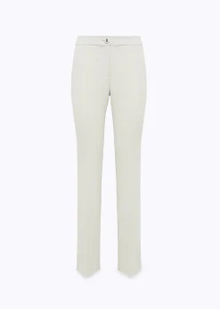FLARED PANTS IN LIGHT CRÊPE