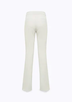 FLARED PANTS IN LIGHT CRÊPE