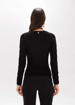 FLORAL LACE STITCH SWEATER
