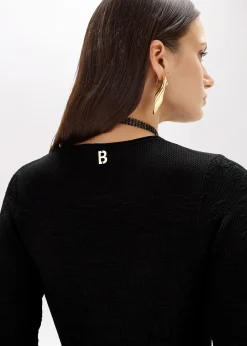 FLORAL LACE STITCH SWEATER