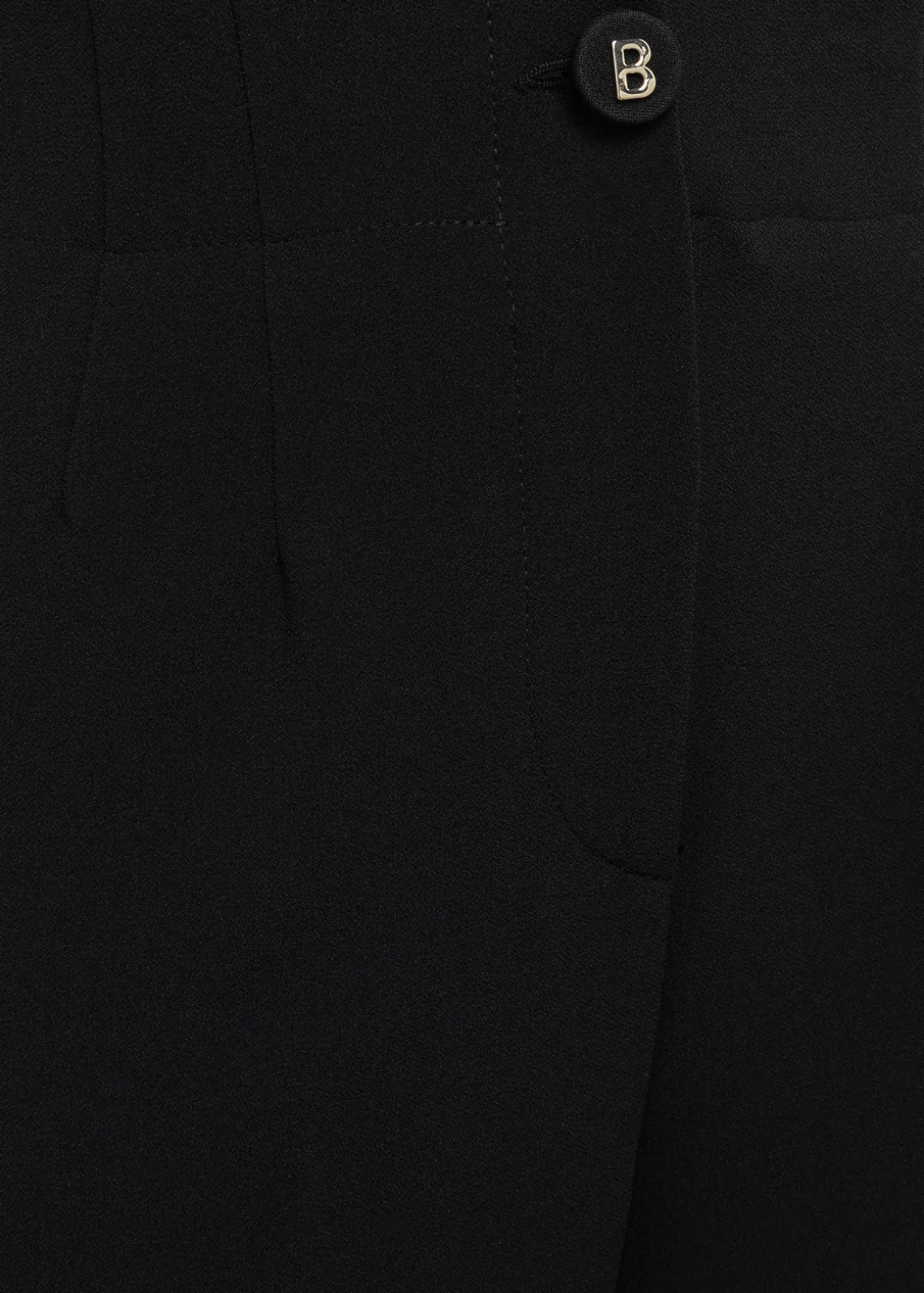 HIGH-WAIST PANTS IN LIGHT CRÊPE
