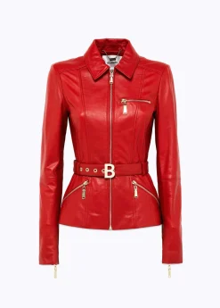 JACKET IN LEATHER