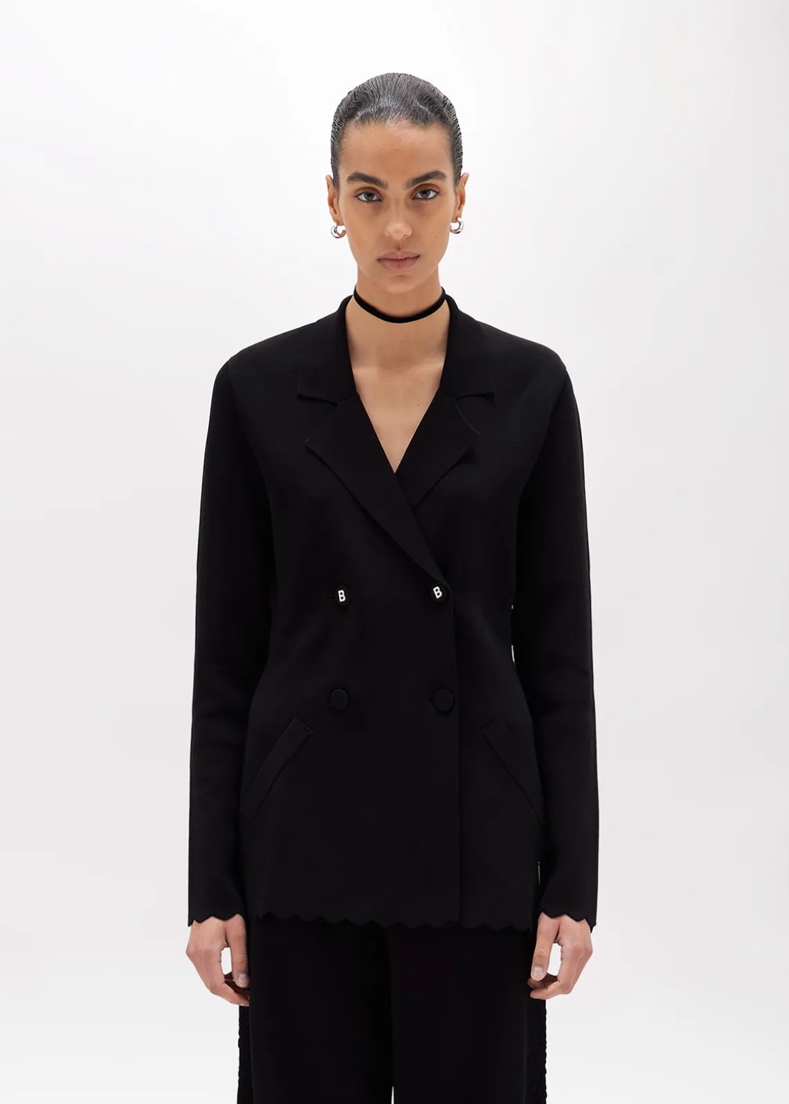 JACQUARD ROSE KNIT JACKET