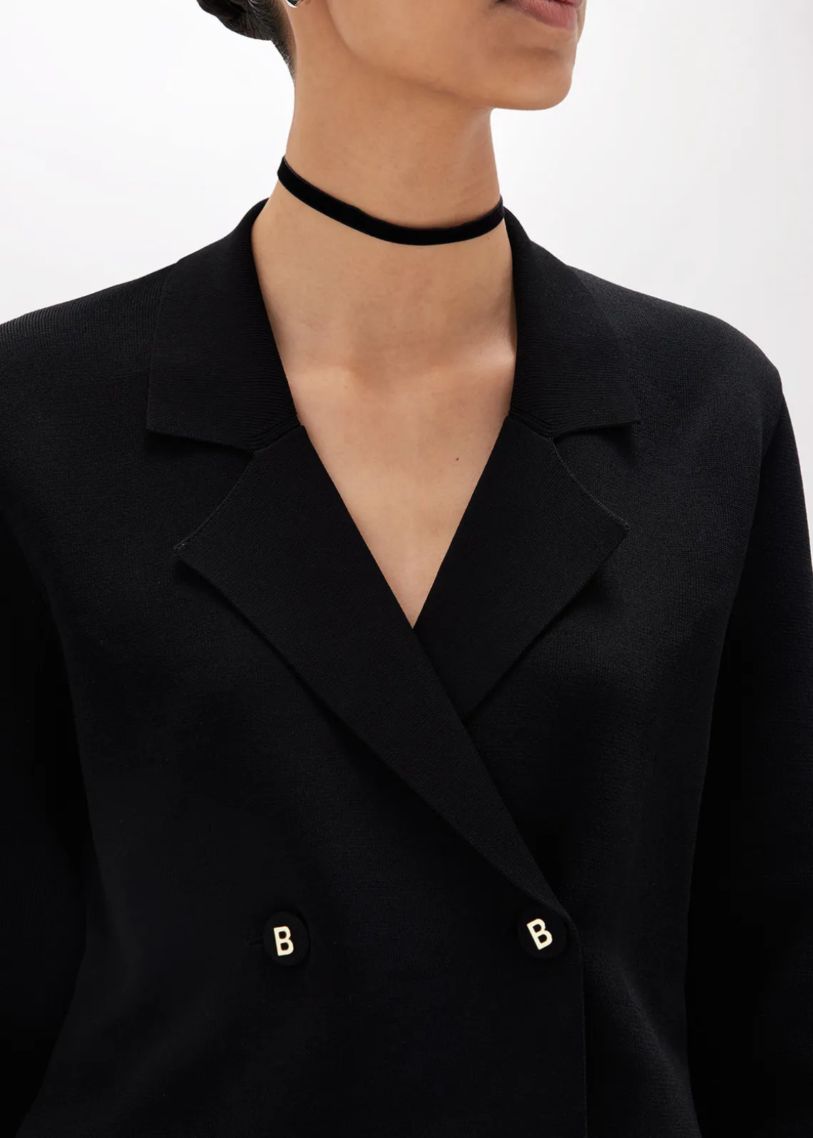 JACQUARD ROSE KNIT JACKET