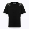 JERSEY T-SHIRT WITH FLORAL PATCH