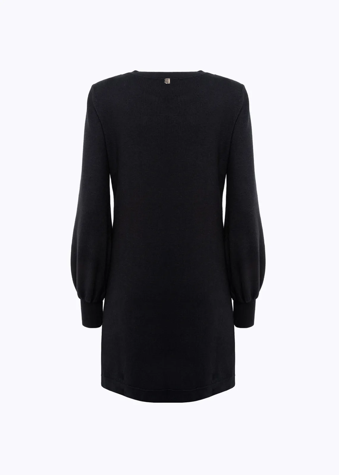 KNIT MINI DRESS WITH BUTTONS