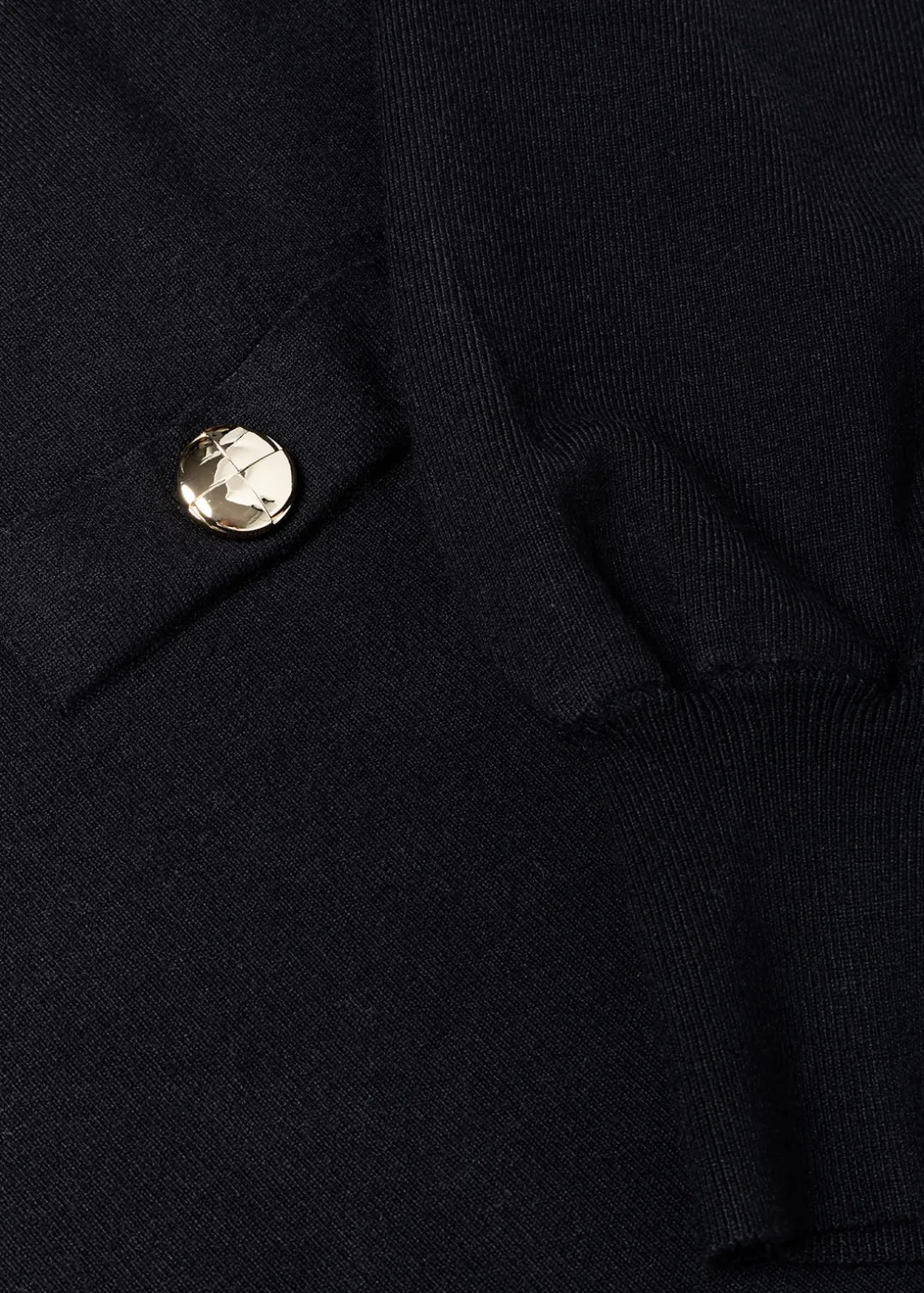 KNIT MINI DRESS WITH BUTTONS