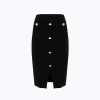 KNITTED MIDI SKIRT