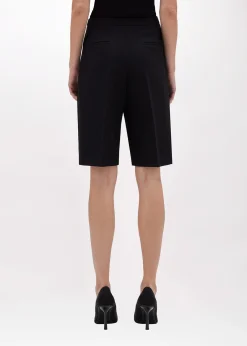 LIGHT CRÊPE BERMUDA SHORTS