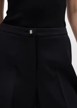 LIGHT CRÊPE BERMUDA SHORTS
