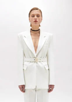 LIGHT CRÊPE OVERSIZED JACKET