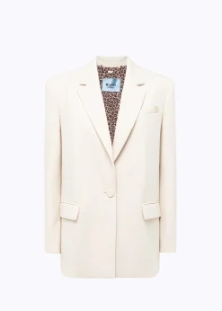 OVERSIZED BLAZER IN WOOL CADY